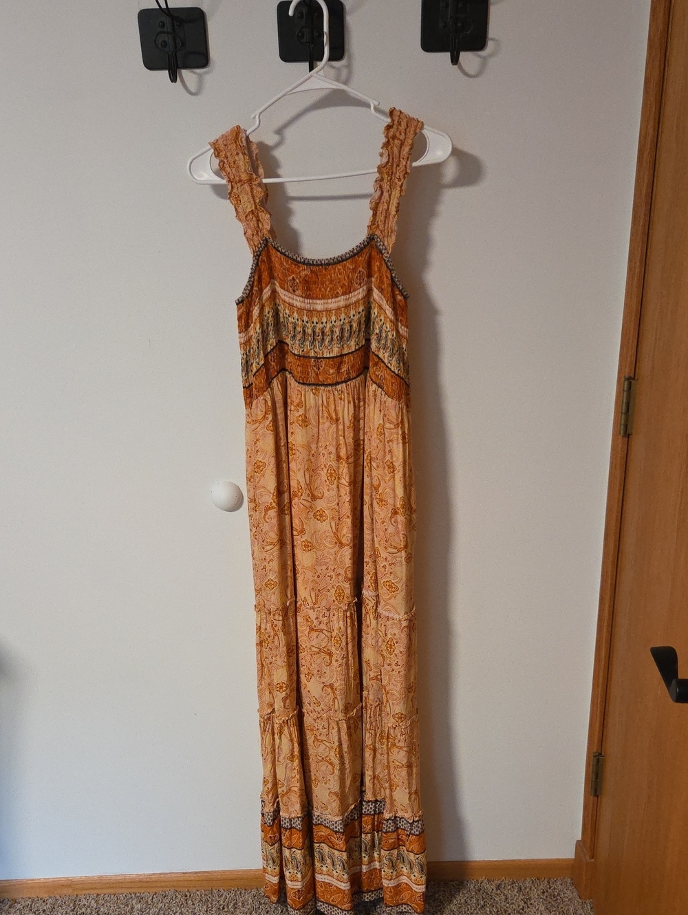 Davi & Dani - Boho Tiered Maxi Dress